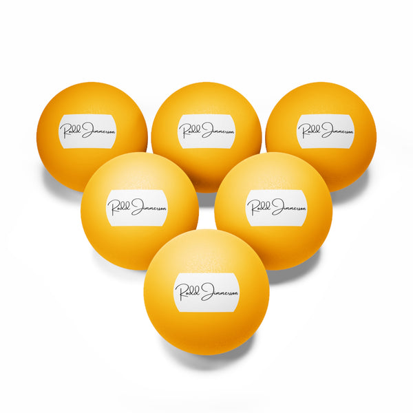 Ping Pong Balls, 6 pcs