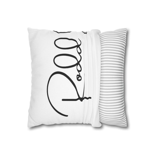 Spun Polyester Square Pillowcase