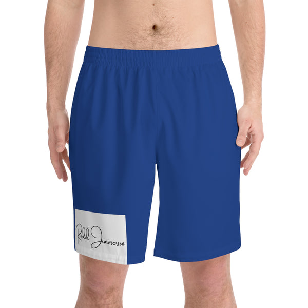 Men's Elastic Beach Shorts (AOP)